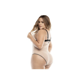 Body, grande taille, chair et noir 
